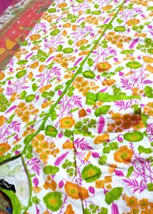 Floral Print Kurta