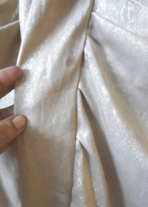 Shimmery Elegant Pre Draped Skirt