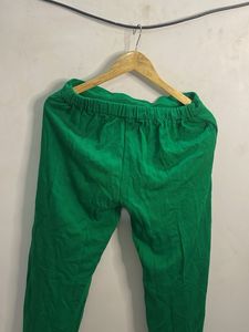 Green Velvet Pants