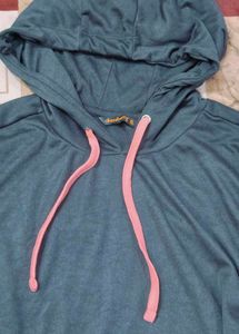 Stylish Color Block Hoodie
