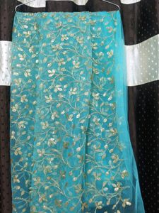 Embroidered Net Fabric 💙