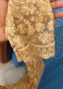 Elegant Gold Embroidered Kurta