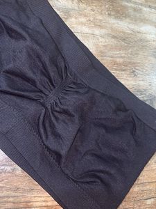 Comfortable Black Seamless Bandeau Bra