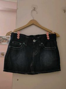 Women's Denim Mini Skirt