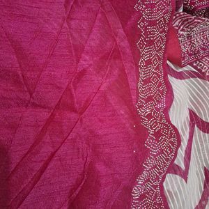 new trendy unused Elegant Designer Saree