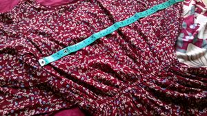 Floral Print Dress Kurtis