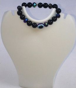 Braslate Acrylic shinning Pearl's Navy blue black