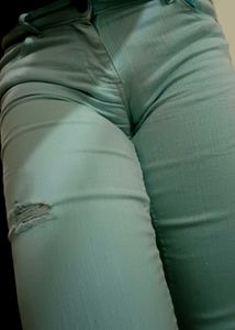 distressed Jeans