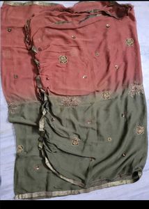 Festive Ethnic Elegant Embroidered Kurta &amp; Dupatta