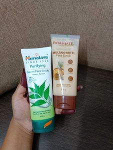 Himalaya &amp; Patanjali Face Scrubs