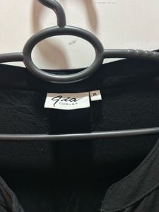 Westside plus size Classic Black V-Neck Top