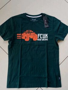 FCUK Mega Machine Graphic T-Shirt