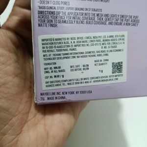 Maybelline Fit Me Matte Foundation Compact