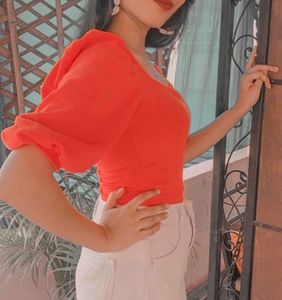 Shein Puff Sleeves Top 🎀