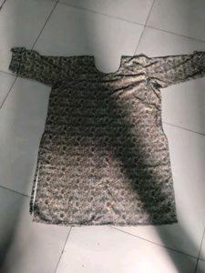 Floral Print Kurta
