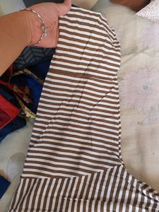 Striped Midi Dress