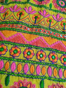 cotton embroidery suit