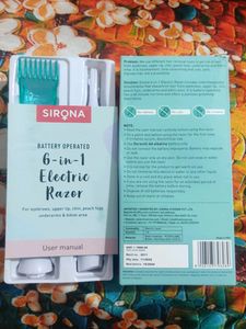 6-in-1 Electric Razor