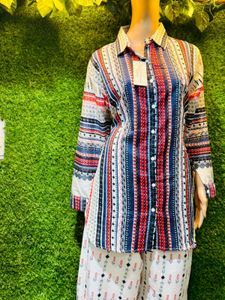 Printed Brand New Cord Set For Women
