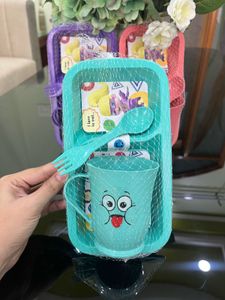 Fun Kids' Snack Set - 3 Colors