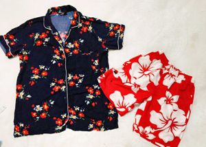 Very Beautiful Floral Night Suit ❤️
