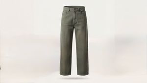Men's Denim Embroidered Geans