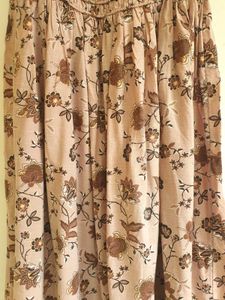 Mocha Rose Puff Sleeve Dress