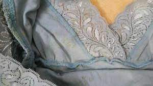 Blue Lace V-Neck Cami Top