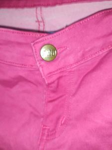 AND denim Pink Jeans Never Used..