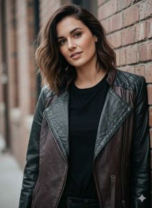 (fixed price)Stylish Pure Leather Jacket