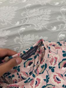 Floral Print Long Sleeve Dress