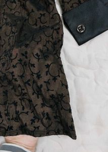 Printed Button Down Shirt