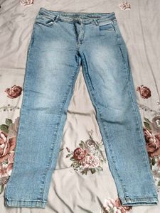 Light Wash Slim Fit Jeans