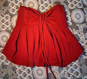 maroon top for baddie women