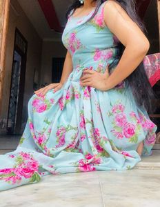 Floral Print Maxi Dress