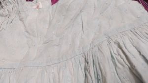 Cotton Frock For 3-4 Yr Old Girls