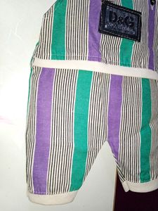 (3-6 Months)Kids Printed Cotton Dungrees