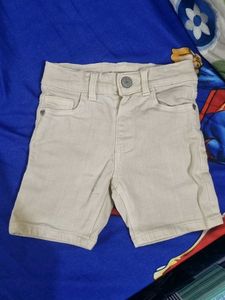 Beige Casual Shorts for kids