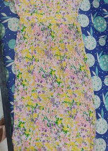 Retro Floral Maxi Dress