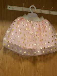 Adorable Polka Dot Tulle Skirt with Bow