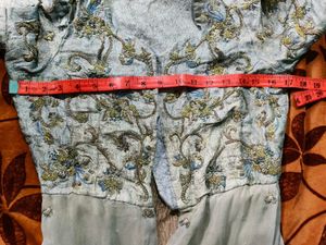 Indian Kurta Set georgette and satin