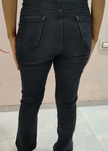 Classic Black Bootcut Jeans
