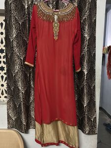Neck Hand Work Heavy Kurta