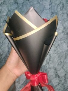 Red Ribbon Flower Bouquet