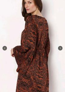 Boho Bell Sleeve Mini Dress