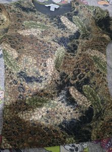 Unique Feather Print Top