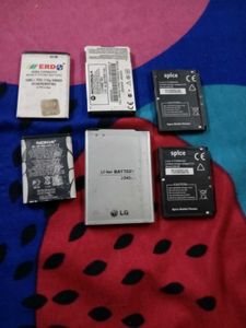 Assorted Mobile Phone Batteries