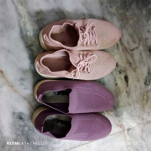 Women's Sneakers - Pink &amp; Purple