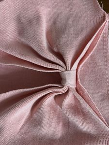 Cute Pink Bow Crop Top