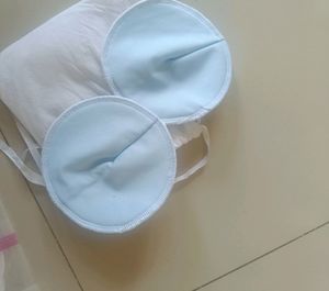 Cloth Washable Breast Pads With Washing Bag